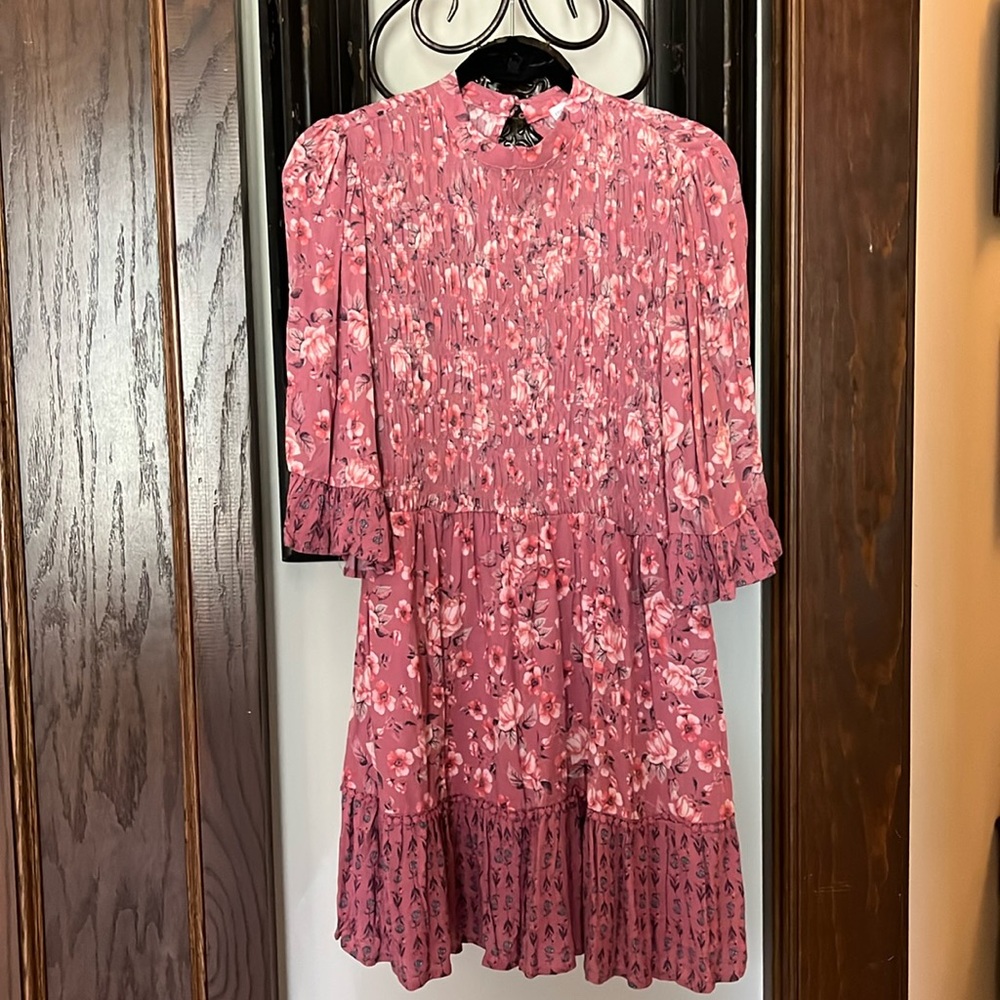 Coco Jamison pink dress women XL Chasing Daisies Collection